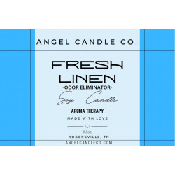Candle In A Can - Fresh Linen (Odor Eliminator)
