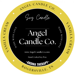 Vanilla Cream - Black Tin - 6.5 oz. - double cotton wick